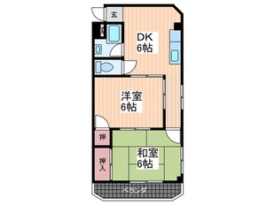 メゾン中山の物件間取画像